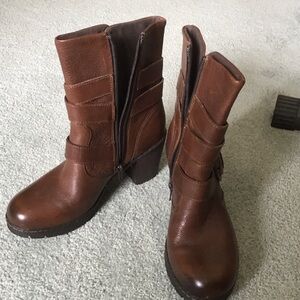 b.o.c. Chestnut Heeled Boots